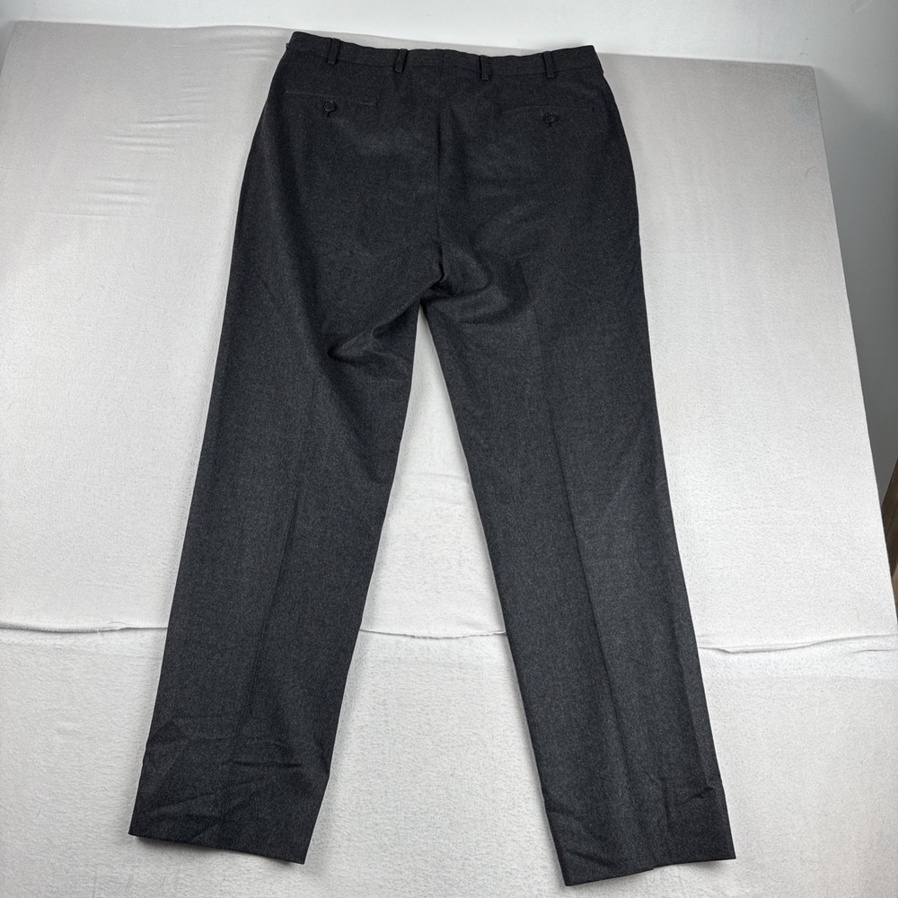 Brooks Brothers Madison Vitale Barberis Canonico Mens Dress Pants fits 35*31 - Picture 9 of 9